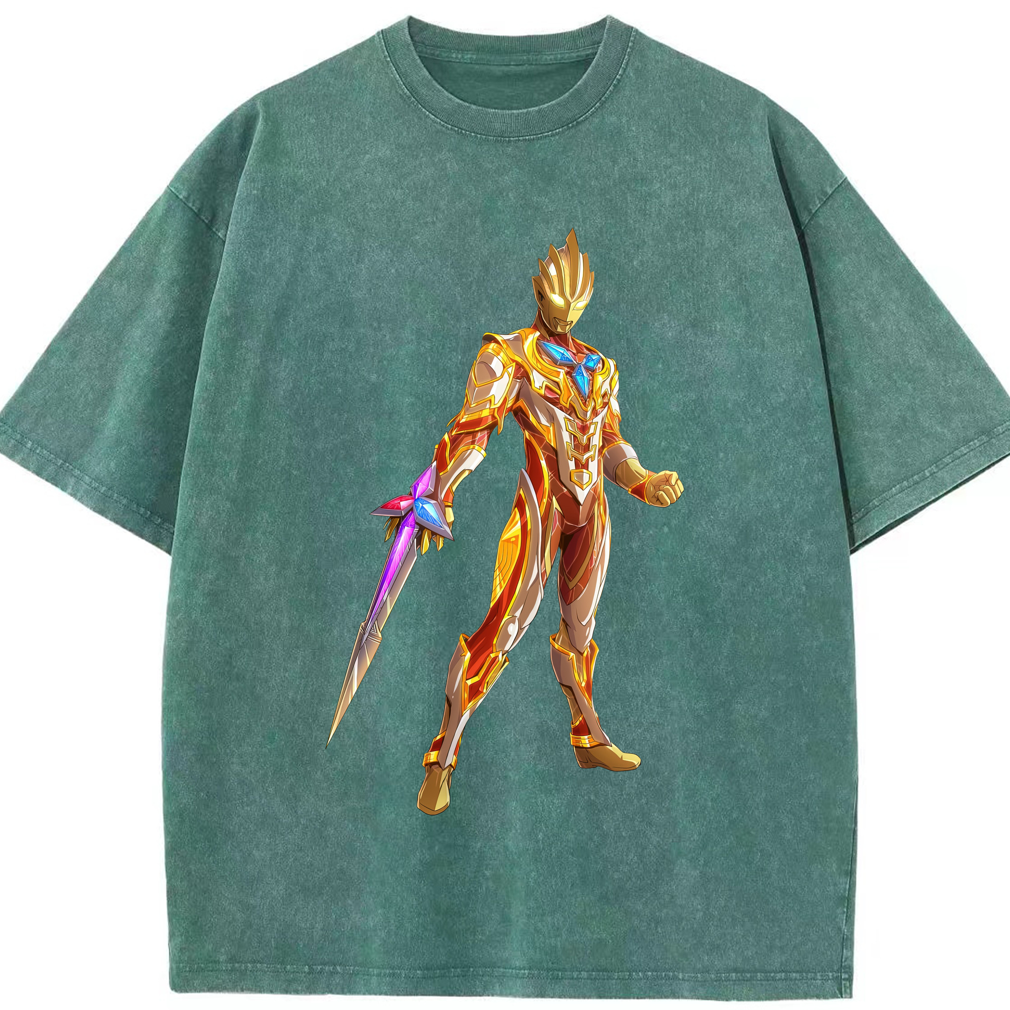 （画像用） ウルトラマン Ultraman 綿100% ヴィンテージ風 半袖Tシャツ（フロントプリント）